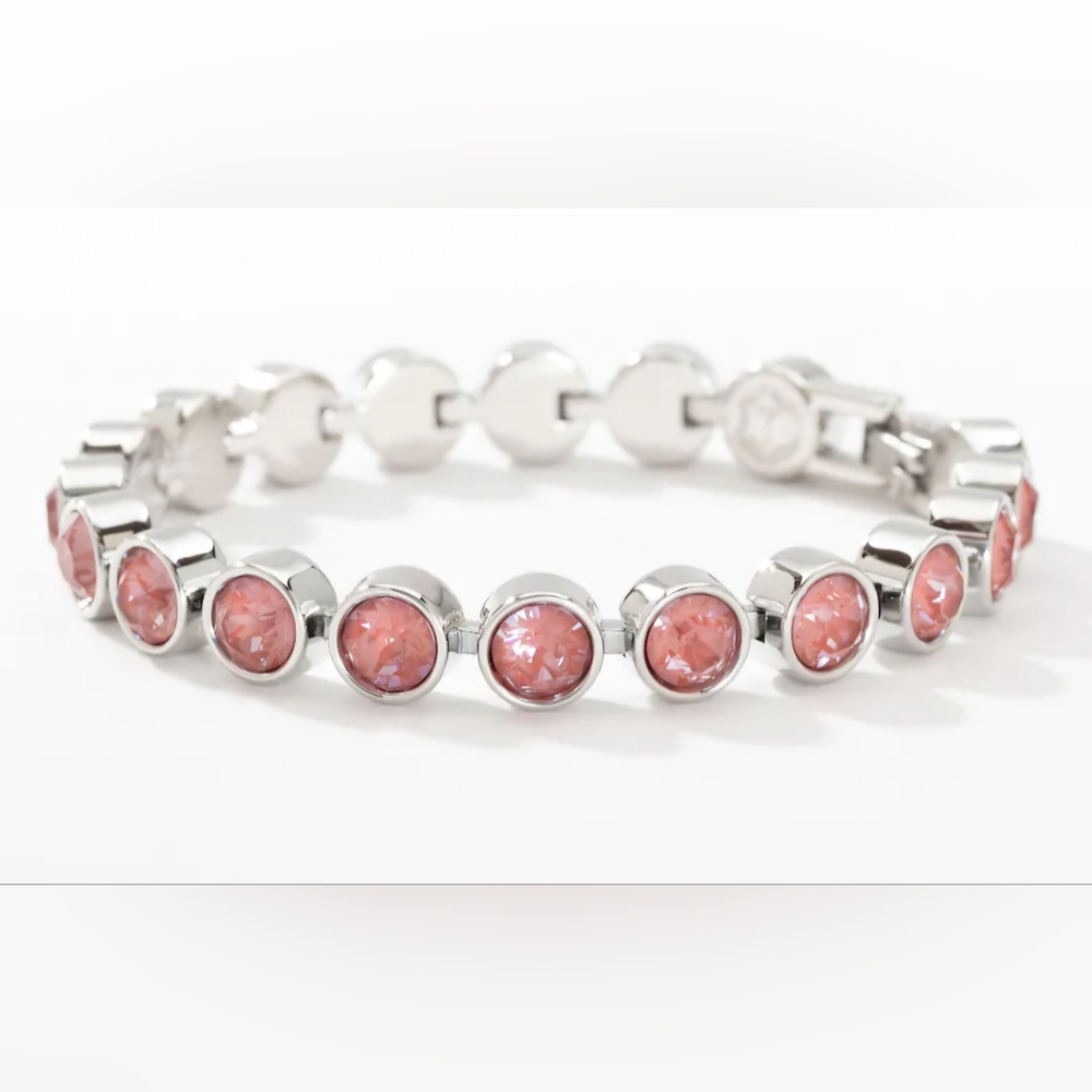 Touchstone Crystal Swarovski Maroon Ignite Ice Bracelet